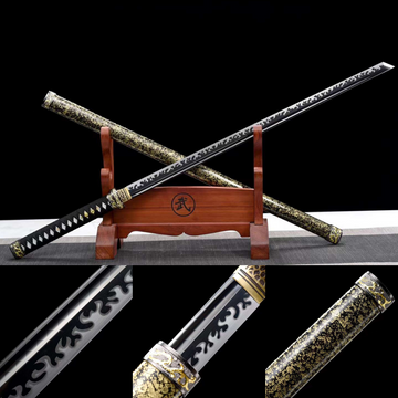 The Yintamashi Handmade Chinese Dao Manganese Steel